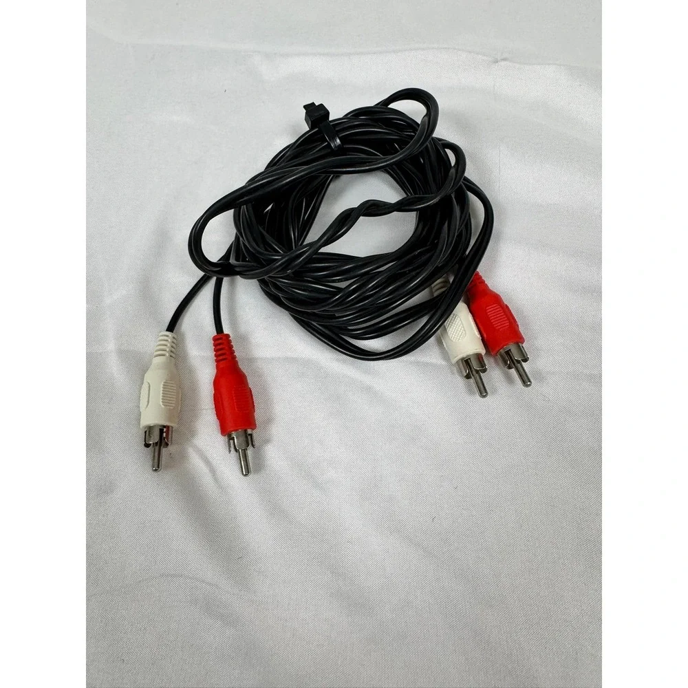Stereo RCA Audio Cable Red White Male to Male AV Cable Black 2-Channel Composite